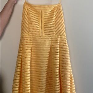 Yellow new york and company dress